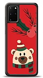 Dafoni Art Samsung Galaxy S20 Plus Christmas Bear Kılıf
