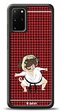 Dafoni Art Samsung Galaxy S20 Plus Karate Fighter Pug Klf