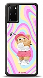 Dafoni Art Samsung Galaxy S20 Plus Tennis Girl Bear Klf