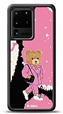 Dafoni Art Samsung Galaxy S20 Ultra Business Teddy Bear Kılıf