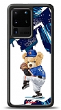 Dafoni Art Samsung Galaxy S20 Ultra Hand Soccer Teddy Bear Kılıf