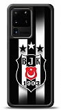 Dafoni Glossy Samsung Galaxy S20 Ultra Lisanslı Beşiktaş Logo Kılıf