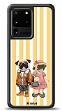 Dafoni Art Samsung Galaxy S20 Ultra Lovely Pugs Klf
