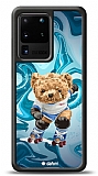 Dafoni Art Samsung Galaxy S20 Ultra Skating Teddy Bear Kılıf