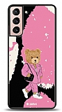Dafoni Art Samsung Galaxy S21 Business Teddy Bear Klf