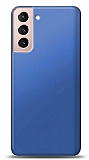 Samsung Galaxy S21 Lacivert Mat Silikon Klf