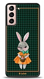 Dafoni Art Samsung Galaxy S21 Lady Rabbit Klf