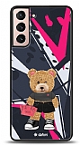 Dafoni Art Samsung Galaxy S21 Rock And Roll Teddy Bear Klf