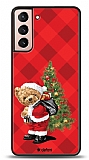 Dafoni Art Samsung Galaxy S21 Santa Bear Klf