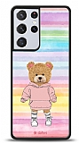 Dafoni Art Samsung Galaxy S21 Ultra Chic Teddy Bear Klf