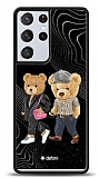 Dafoni Art Samsung Galaxy S21 Ultra Compatible Couple Teddy Klf