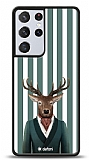 Dafoni Art Samsung Galaxy S21 Ultra Green Deer Klf