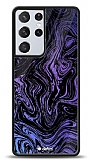 Dafoni Glossy Samsung Galaxy S21 Ultra Purple Radiant Kılıf