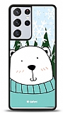 Dafoni Art Samsung Galaxy S21 Ultra Snow Bear Klf