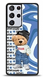 Dafoni Art Samsung Galaxy S21 Ultra Summer Bear Klf