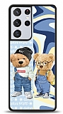 Dafoni Art Samsung Galaxy S21 Ultra Summer Couple Teddy Klf