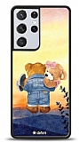Dafoni Art Samsung Galaxy S21 Ultra Sunset Teddy Bears Klf