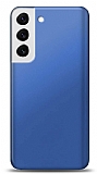 Samsung Galaxy S22 5G Lacivert Mat Silikon Kılıf
