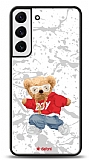 Dafoni Art Samsung Galaxy S22 Plus 5G Boy Bear Klf