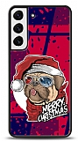Dafoni Art Samsung Galaxy S22 Plus 5G Christmas Pug Klf