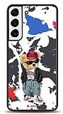 Dafoni Art Samsung Galaxy S22 Plus 5G Sporty Teddy Bear Klf