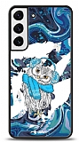 Dafoni Art Samsung Galaxy S22 Plus 5G Winter Owl Kılıf