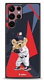 Dafoni Art Samsung Galaxy S22 Ultra 5G Baseball Bear Klf
