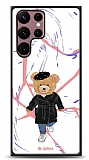 Dafoni Art Samsung Galaxy S22 Ultra 5G Casual Teddy Bear Kılıf