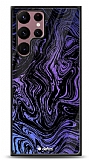 Dafoni Glossy Samsung Galaxy S22 Ultra 5G Purple Radiant Kılıf