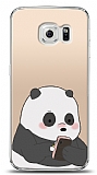 Samsung Galaxy S6 edge Confused Panda Resimli Kılıf