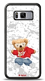 Dafoni Art Samsung Galaxy S8 Boy Bear Kılıf