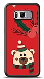 Dafoni Art Samsung Galaxy S8 Christmas Bear Kılıf