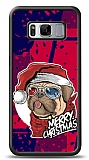 Dafoni Art Samsung Galaxy S8 Christmas Pug Kılıf