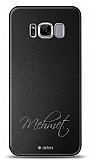 Dafoni Metal Samsung Galaxy S8 El Yazısı İsimli Kişiye Özel Kılıf