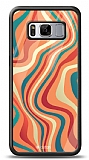 Dafoni Glossy Samsung Galaxy S8 Plus Colorful Waves Kılıf
