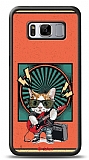 Dafoni Art Samsung Galaxy S8 Plus Guitarist Cat Kılıf