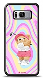Dafoni Art Samsung Galaxy S8 Tennis Girl Bear Kılıf