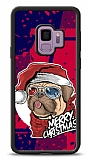 Dafoni Art Samsung Galaxy S9 Christmas Pug Kılıf