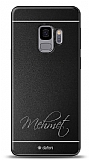 Dafoni Metal Samsung Galaxy S9 El Yazısı İsimli Kişiye Özel Kılıf