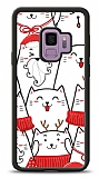 Dafoni Art Samsung Galaxy S9 New Year Cats Kılıf
