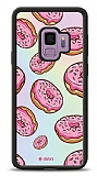 Dafoni Hologram Samsung Galaxy S9 Pembe Donut Kılıf