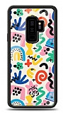 Dafoni Glossy Samsung Galaxy S9 Plus Colorful Pattern Kılıf