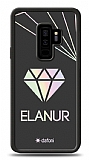 Dafoni Hologram Samsung Galaxy S9 Plus Kişiye Özel isimli Diamond Kılıf