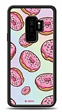 Dafoni Hologram Samsung Galaxy S9 Plus Pembe Donut Kılıf