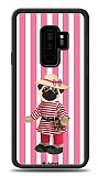 Dafoni Art Samsung Galaxy S9 Plus Pink Pug Klf