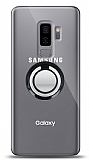 Samsung Galaxy S9 Plus Siyah Tutuculu effaf Klf