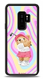 Dafoni Art Samsung Galaxy S9 Plus Tennis Girl Bear Kılıf