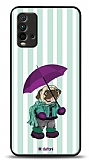 Dafoni Art Xiaomi Redmi 9T Pug in the Rain Klf