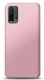 Xiaomi Redmi 9T Rose Gold Mat Silikon Kılıf