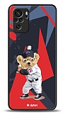 Dafoni Art Xiaomi Redmi Note 10 Baseball Bear Klf